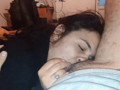 Stepdad fucks me daily - blowjob missionary pov with brunette teen cleopatra