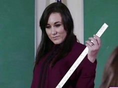 Sinn Sage and Charlotte shows Jade the rules at the reform school
