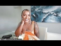 Busty british wife gifted bbc fantasy for anniversary - hayley davies