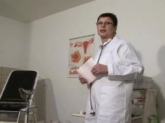 German mature nurse fingering herself in hot solo action with sex toy